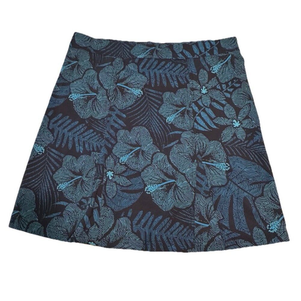 RIP SKIRT Hawaii sz Med Ocean Wrap Swim Cover Skirt tropical Hibiscus Pocket